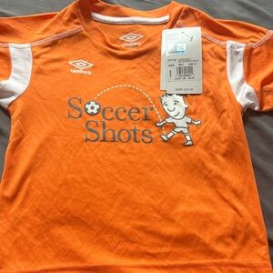 Umbro Kids Orange Soccer Shots Jersey